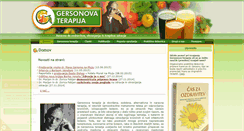 Desktop Screenshot of gersonovaterapija.si